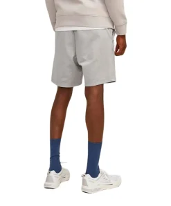 Jack & Jones Shorts Gordon aus Sweat in Hellgrau