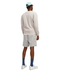 Jack & Jones Shorts Gordon aus Sweat in Hellgrau