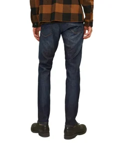 Jack & Jones Slim Glenn Icon Jeans in Dunkelblau