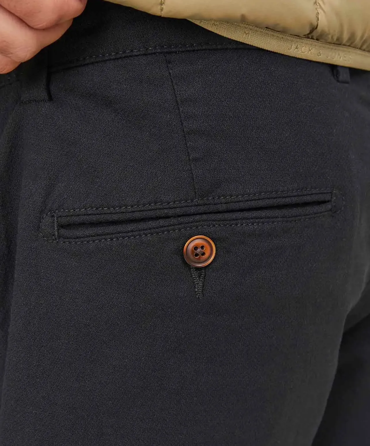 Jack & Jones Slim Marco Chinohose in Schwarz