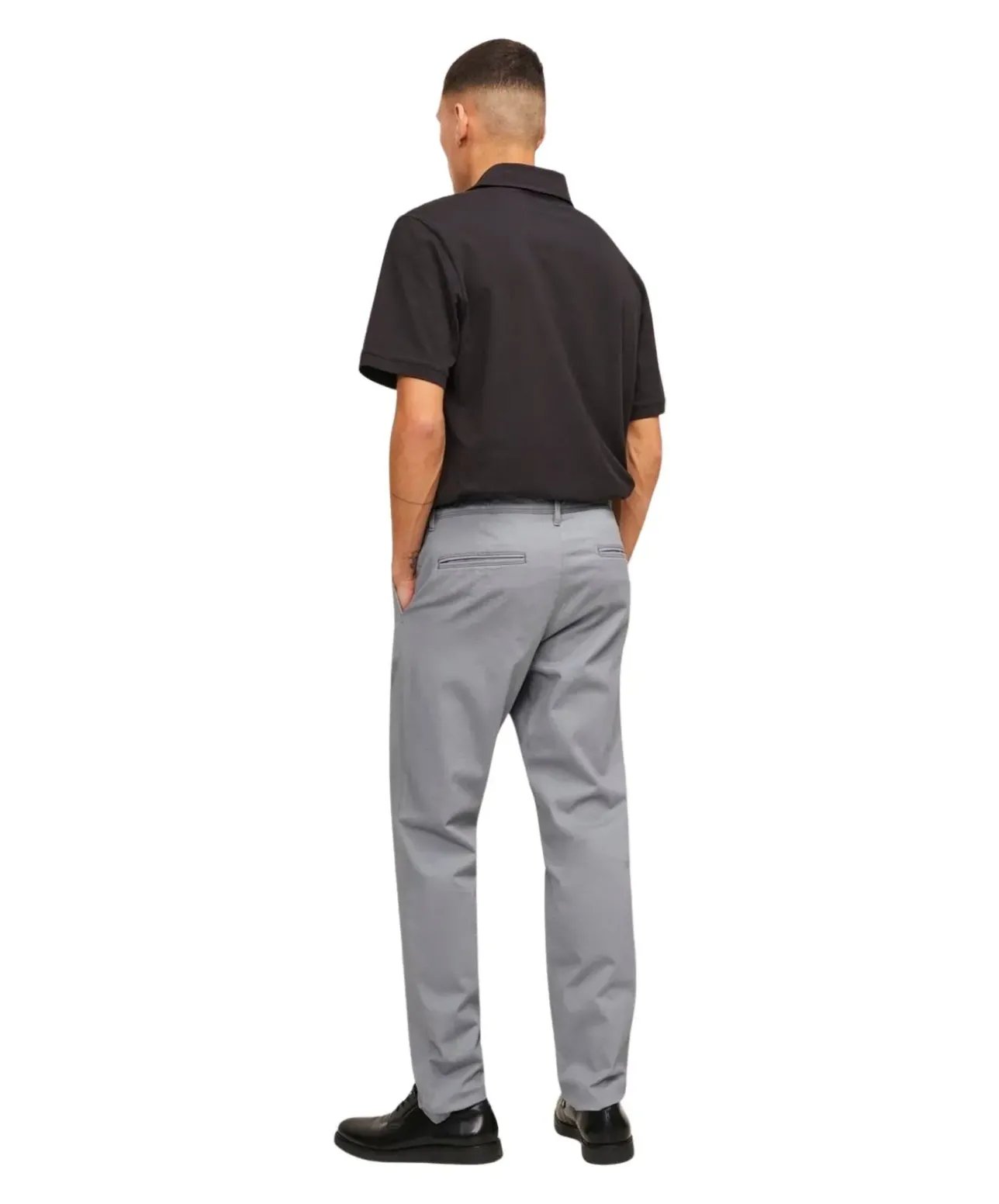 Jack & Jones Slim Marco Chino-Hose in Grau