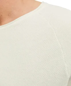 Jack & Jones Strickpullover in Cremeweiß mit Rundhals