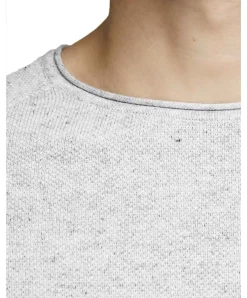 Jack & Jones Strickpullover Hill in Hellgrau