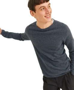 Jack & Jones Strickpullover aus Bio-Baumwolle in Dunkelgrau