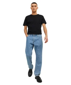 Jack & Jones T-Shirt aus Bio-Baumwolle in Schwarz