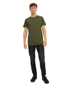 Jack & Jones T-Shirt Basher Tee in Dunkelgrün