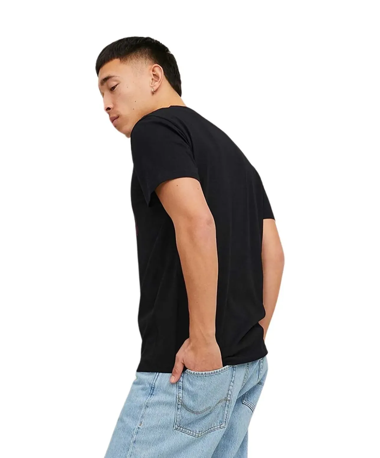 Jack & Jones T-Shirt Corp mit Logo in Schwarz