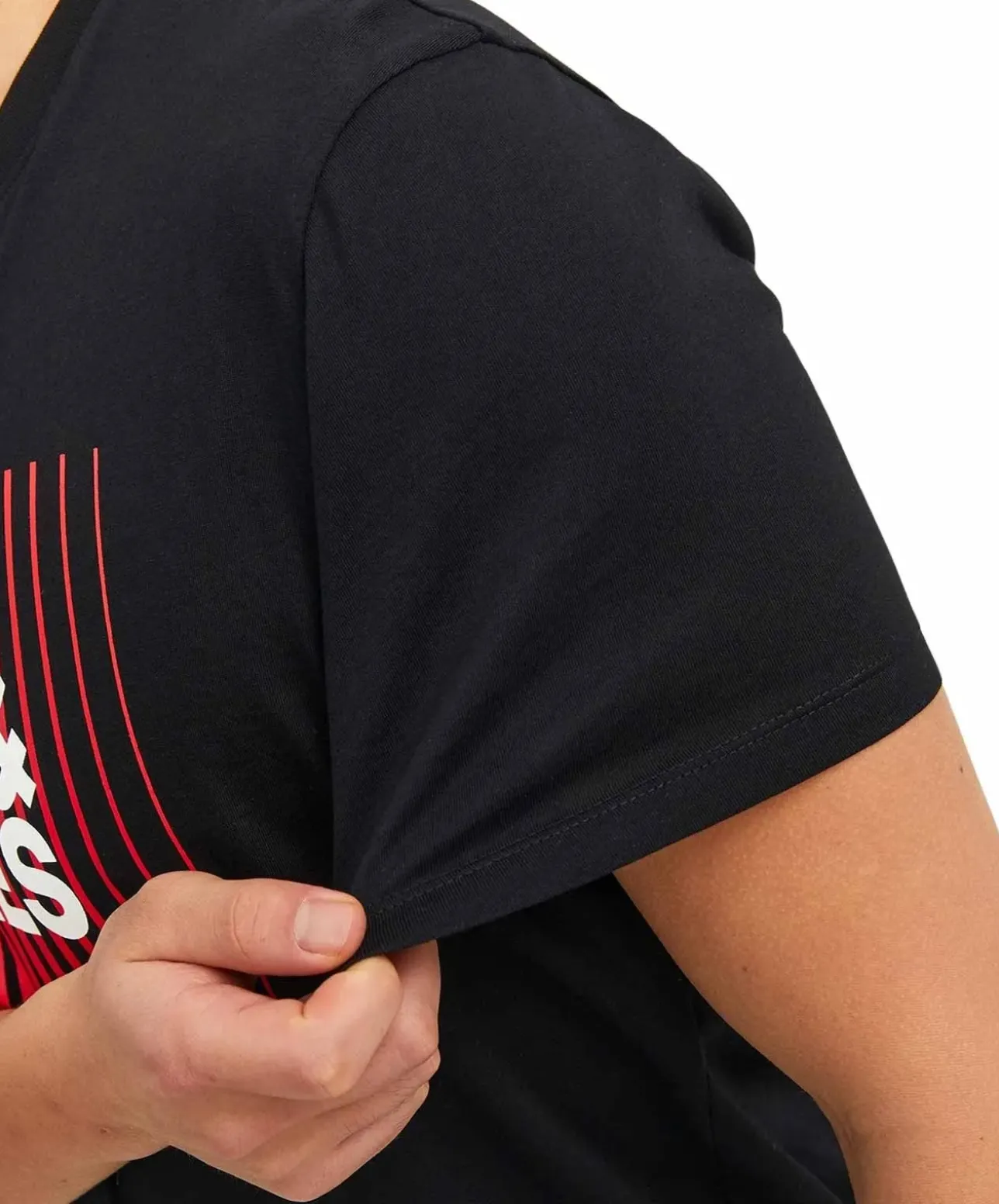 Jack & Jones T-Shirt Corp mit Logo in Schwarz