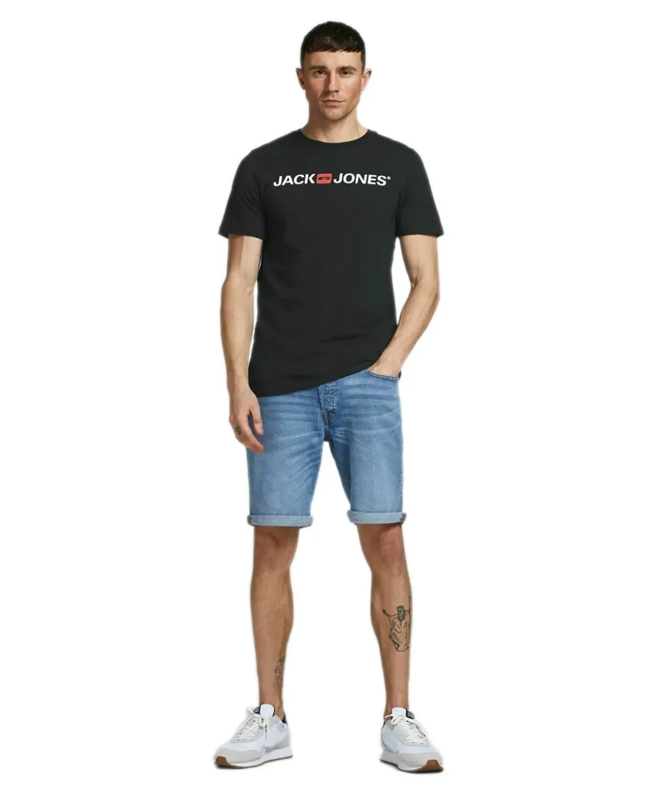 Jack & Jones T-Shirt Corp mit Logo in Black