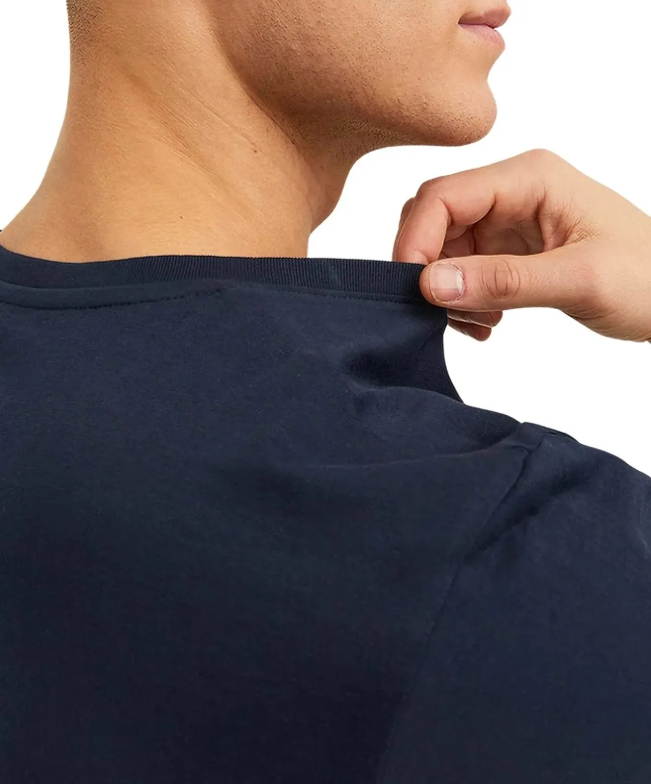 Jack & Jones T-Shirt Corp mit Logo in Dunkelblau