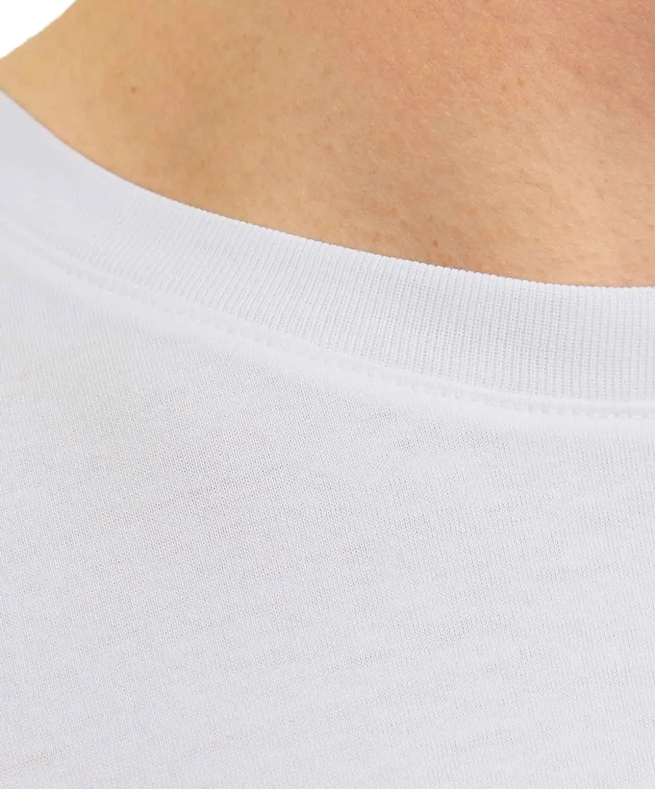 Jack & Jones T-Shirt Corp Weiß mit Pigmentprint