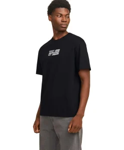 Jack & Jones T-Shirt Graphic Tee in Schwarz