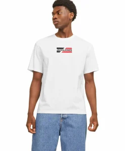 Jack & Jones T-Shirt Graphic Tee in Weiß