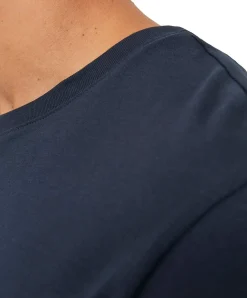 Jack & Jones T-Shirt in Dunkelblau mit klassischem Rundhals