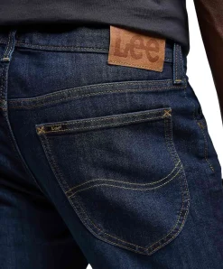 Lee Daren Jeans Straight Leg in dunkelblauer Waschung
