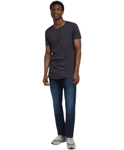 Lee Daren Jeans Straight Leg in dunkelblauer Waschung