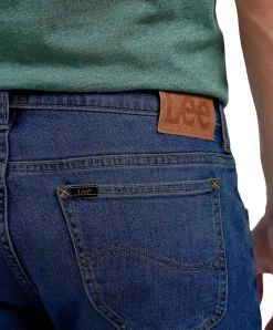 LEE Jeans Rider in Deep-Ocean-Waschung mit Slim Fit
