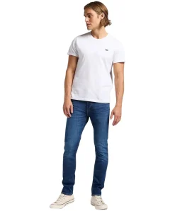 LEE Luke Jeans Slim Fit in blauer Stoney-Waschung