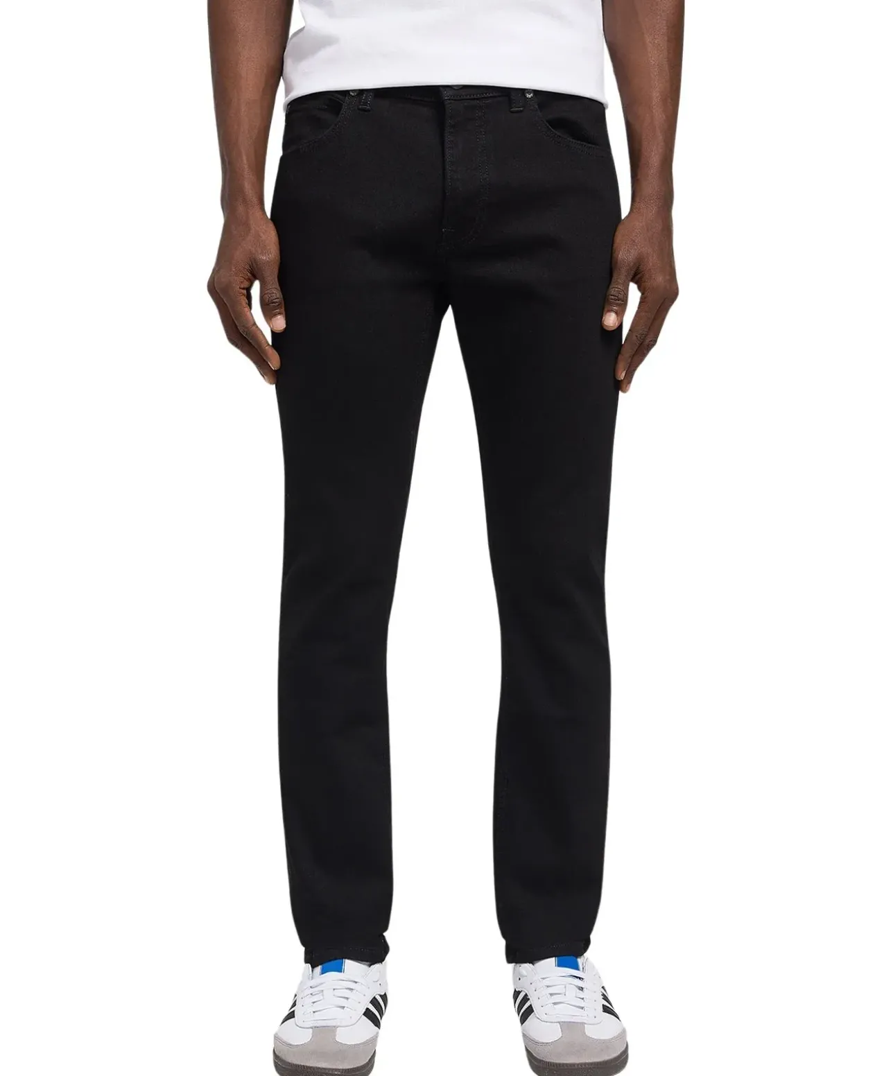 Lee Luke Jeans Slim Fit in Schwarz