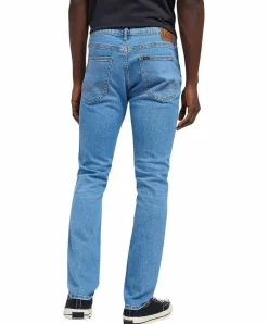Lee Luke Jeans Slim Fit in hellblauer Waschung