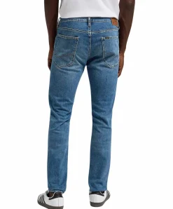 Lee Luke Jeans Slim Fit in blauer Highland Waschung