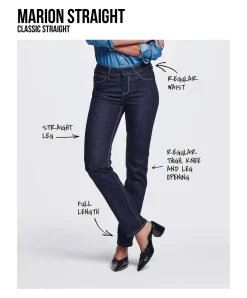 LEE Marion Straight Jeans in Rinse-Waschung