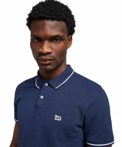 Lee Poloshirt Pique in Dunkelblau