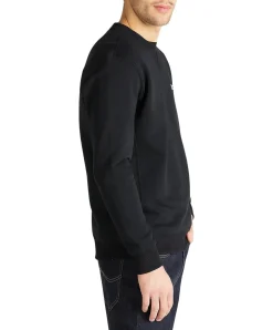 LEE Pullover Crew Sweatshirt in Schwarz