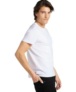 Lee T-Shirt Twin Pack Crew im 2er Pack in Weiß
