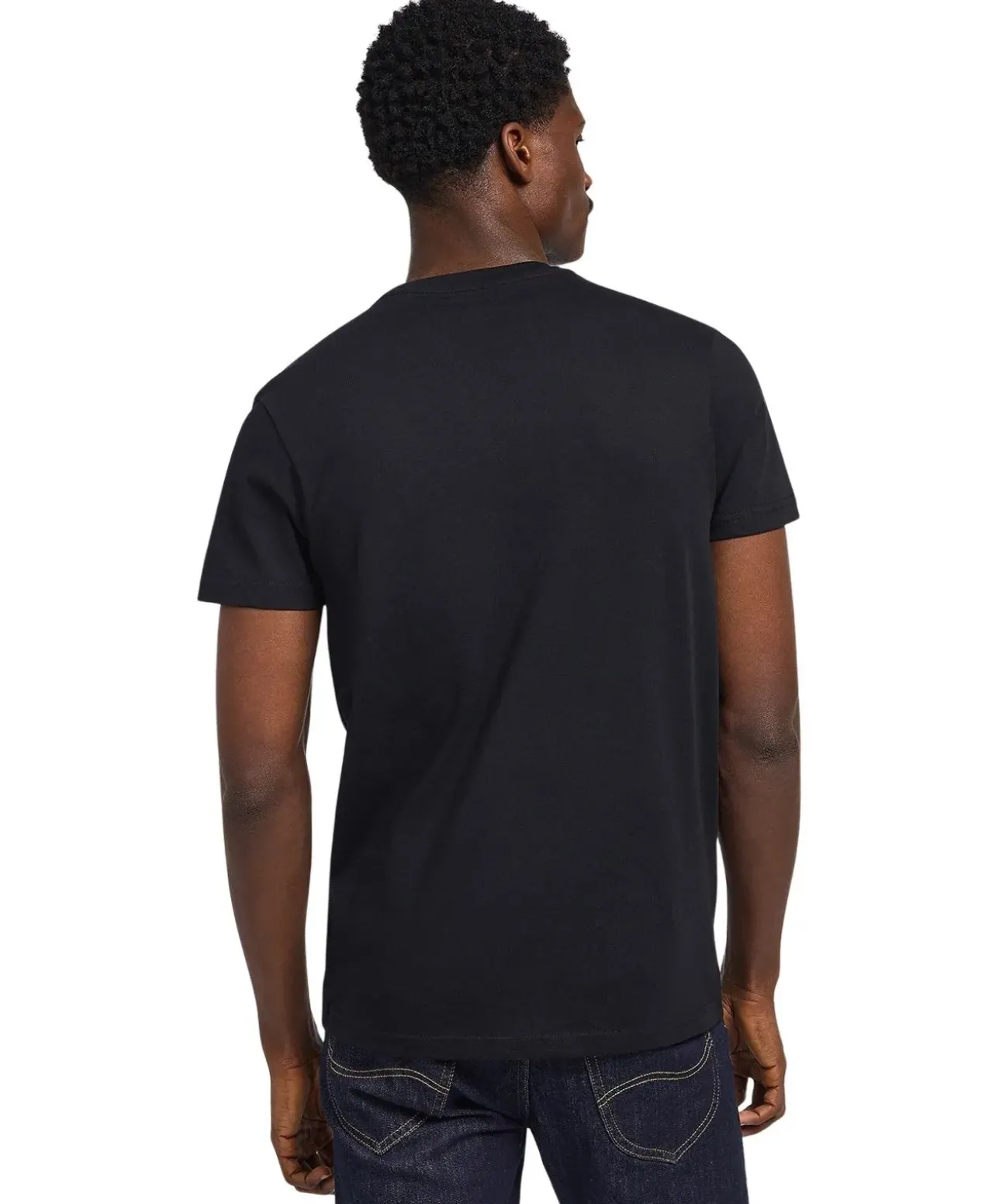 Lee T-Shirt Twin Pack Crew in Schwarz/Weiß im 2er Pack