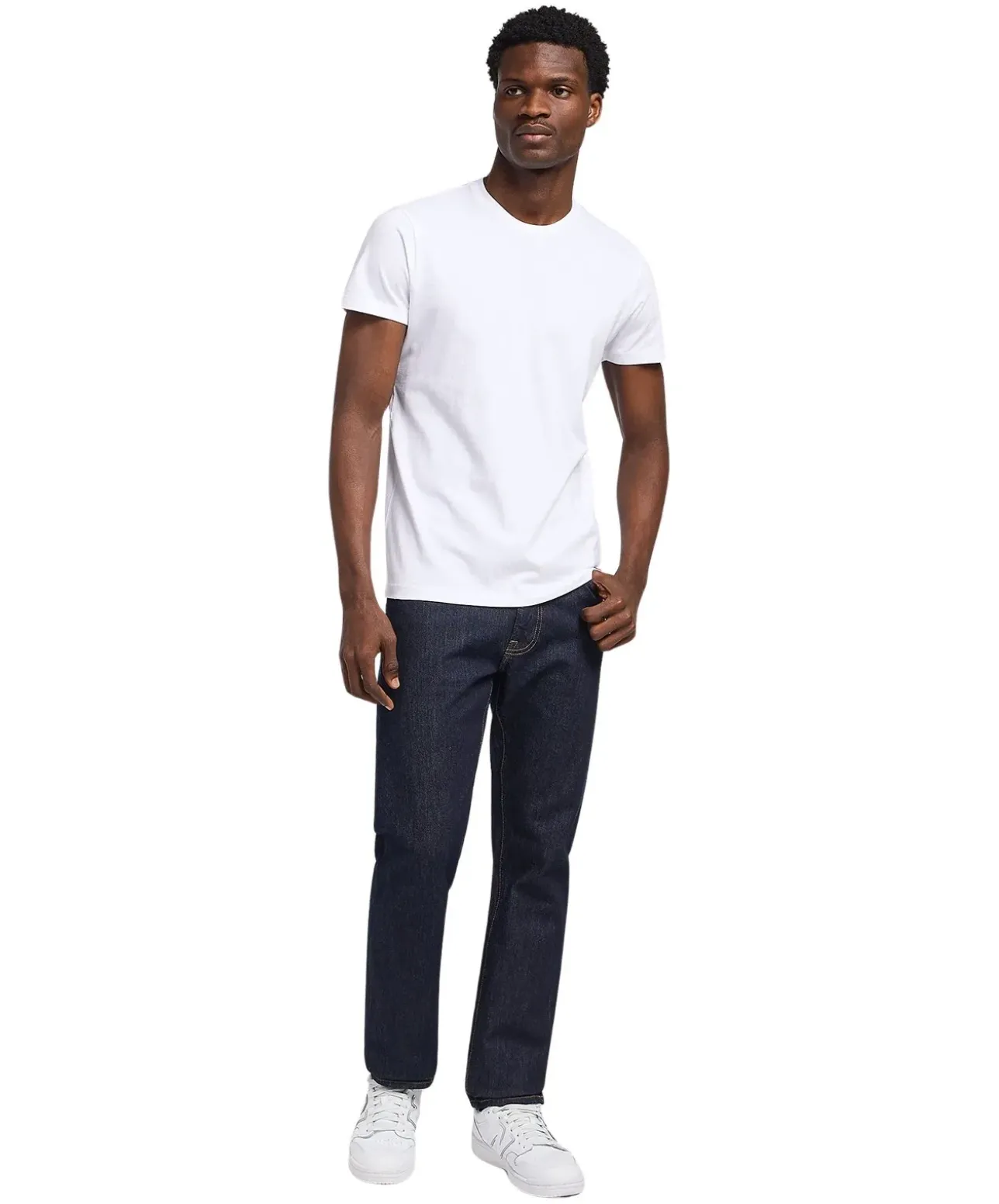 Lee T-Shirt Twin Pack Crew in Schwarz/Weiß im 2er Pack