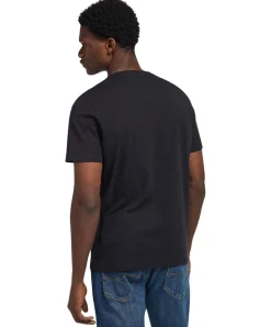 Lee Wobbly Logo Tee in Schwarz