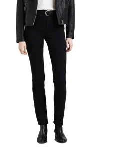 Levi’s 724 - Gerade Schwarze Jeans mit hohem Bund