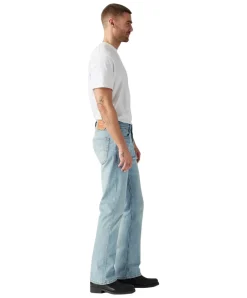 Levis 527 Bootcut Jeans in Hellblau