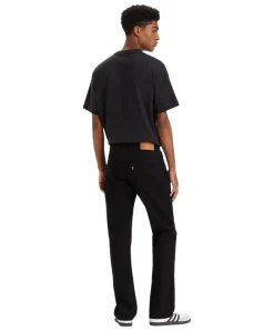 Levis 527 Bootcut Jeans in verwaschenem Schwarz