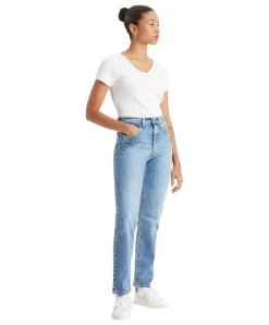 Levi's 501 Damen-Jeans Original Fit in hellem Hollow Days
