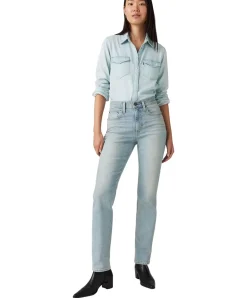 Levis 724 High Rise Jeans in hellem Vintage-Style