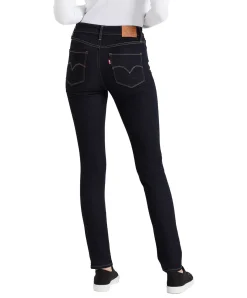 Levis 721 High Rise Skinny Jeans in Dark Denim