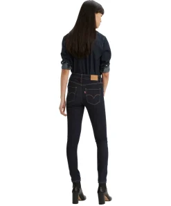Levis 721 High Rise Skinny Jeans in Dark Denim