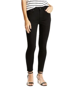 Levis 721 High Rise Skinny Jeans in Black Sheep