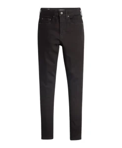 Levis 721 High Rise Skinny Jeans in schwarzer Waschung