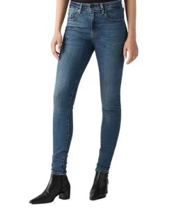 Levi's 721 High Rise Skinny Jeans in Blue Wave Dark