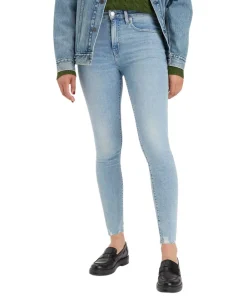 Levis 721 High Rise Skinny Jeans in heller Waves-Waschung