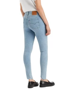 Levis 721 High Rise Skinny Jeans in heller Waves-Waschung