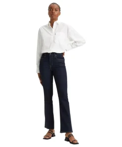 Levi's 725 Jeans Bootcut mit hohem Bund in Rinsewash