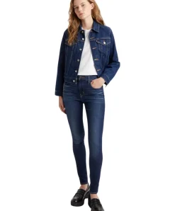 Levi's 720 Jeans in Dunkelblau mit hohem Bund