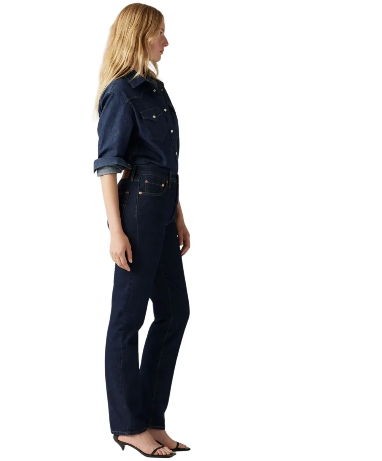 Levi's 501 Jeans Original Fit in Rinse-Waschung