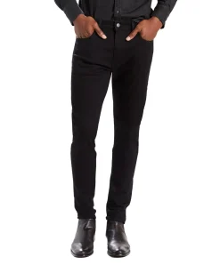 Levi's 512 Jeans Slim Tapered in schwarzem Nightshine
