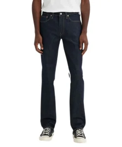 Levi's 514 Jeans Straight Fit in dunkler Rock Cod Waschung