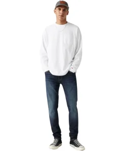 Levis 512 Jeans Taper fit in blauer Biologia-Waschung